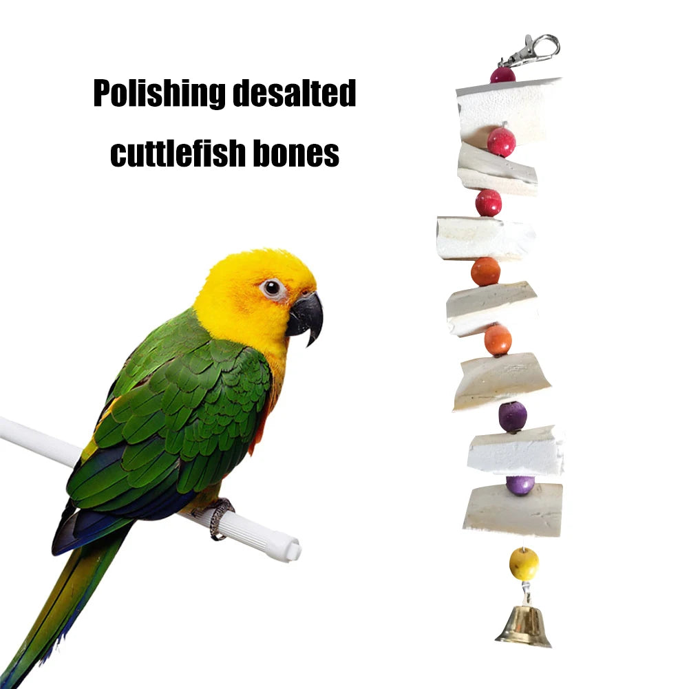 Cuttlefish Bone Bird Toys for Pet Parrot  Parakeet Cockatiel Molars