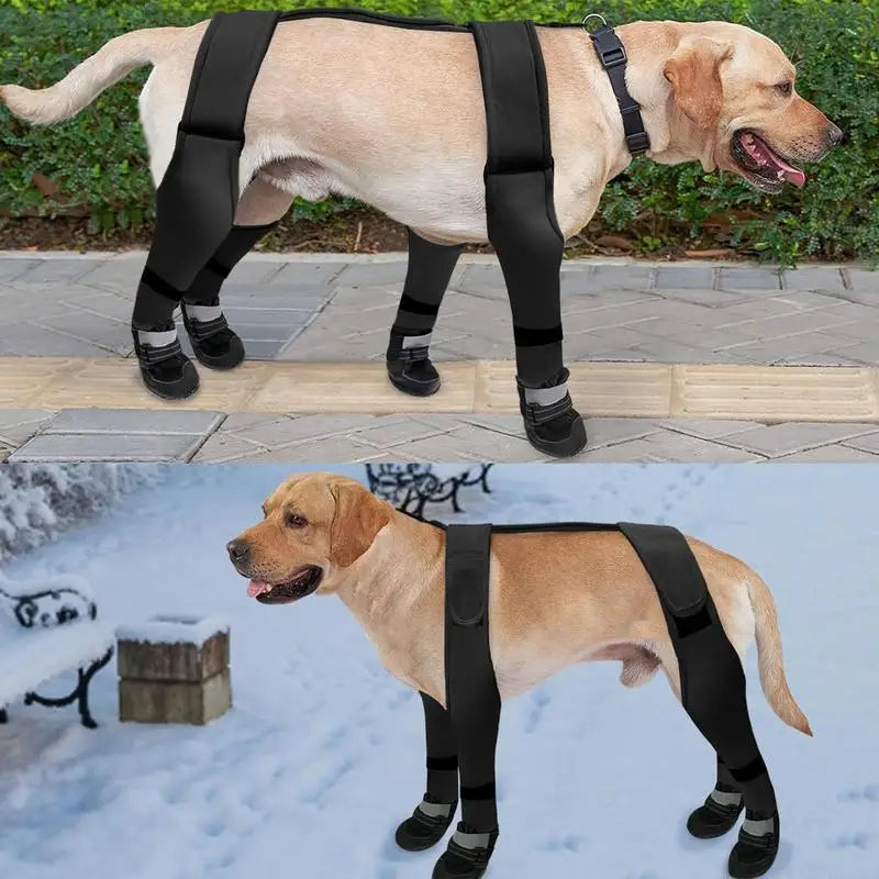 Dog Suspender Boots Waterproof