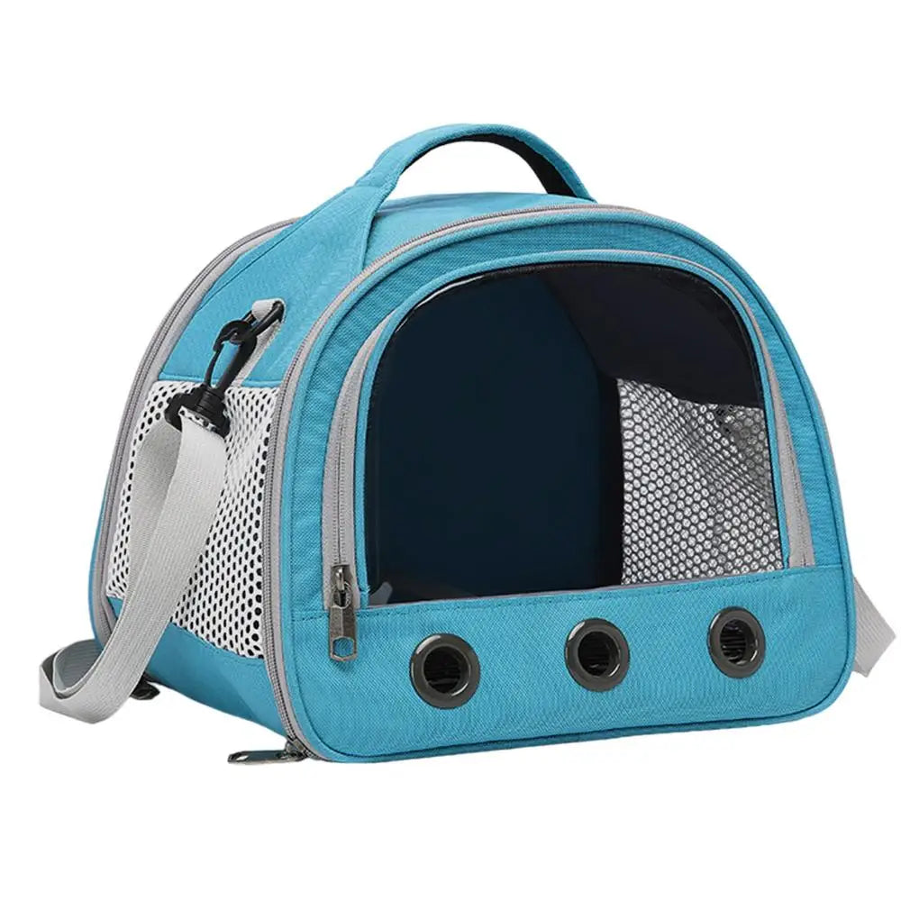 Travel Carrier Bag Foldable & Handheld Breathable For Parrot Hamster Pigeon