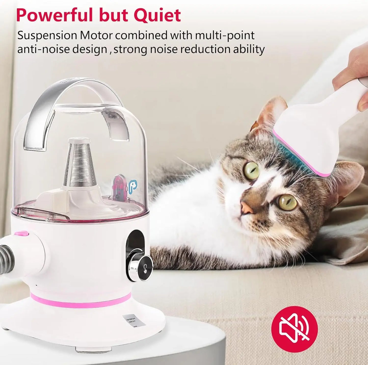 Pet Grooming Vacuum,  Multi-Functional