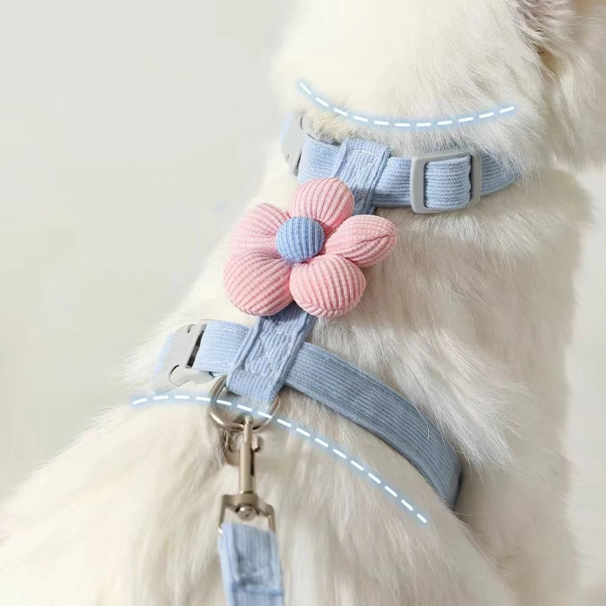 Cat Harness and Leash Sets Adjustable Dog Harness for Small Dog Leash