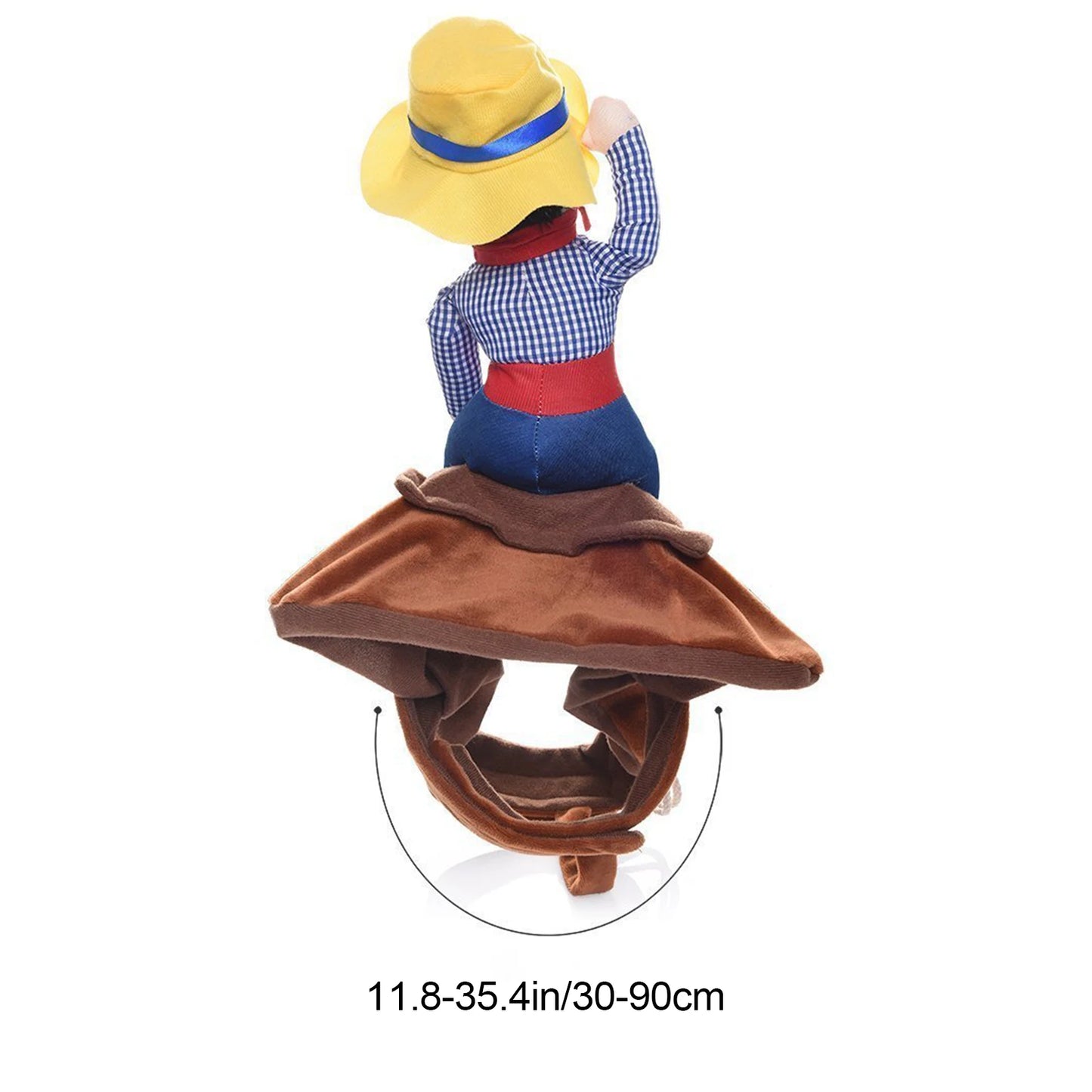 Dog Cowboy Costume With Loop Fasteners Dog Halloween Costumes