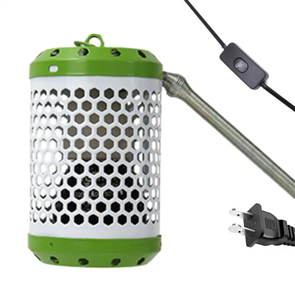 Anti-Scald Heating Lamp Holder Cage Accessories Bird Supplies Mesh Cage