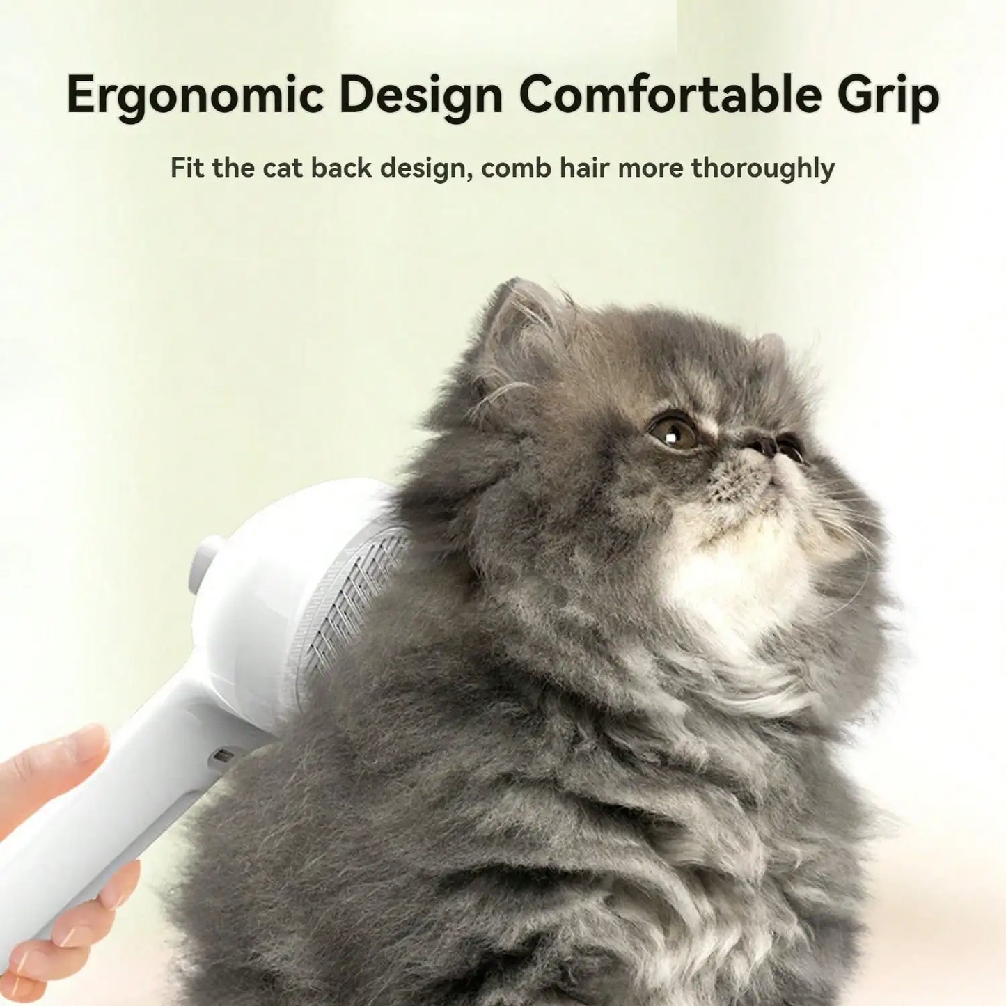 Cat Dog Steam Brush,  Pet Spray Hair Removal Comb