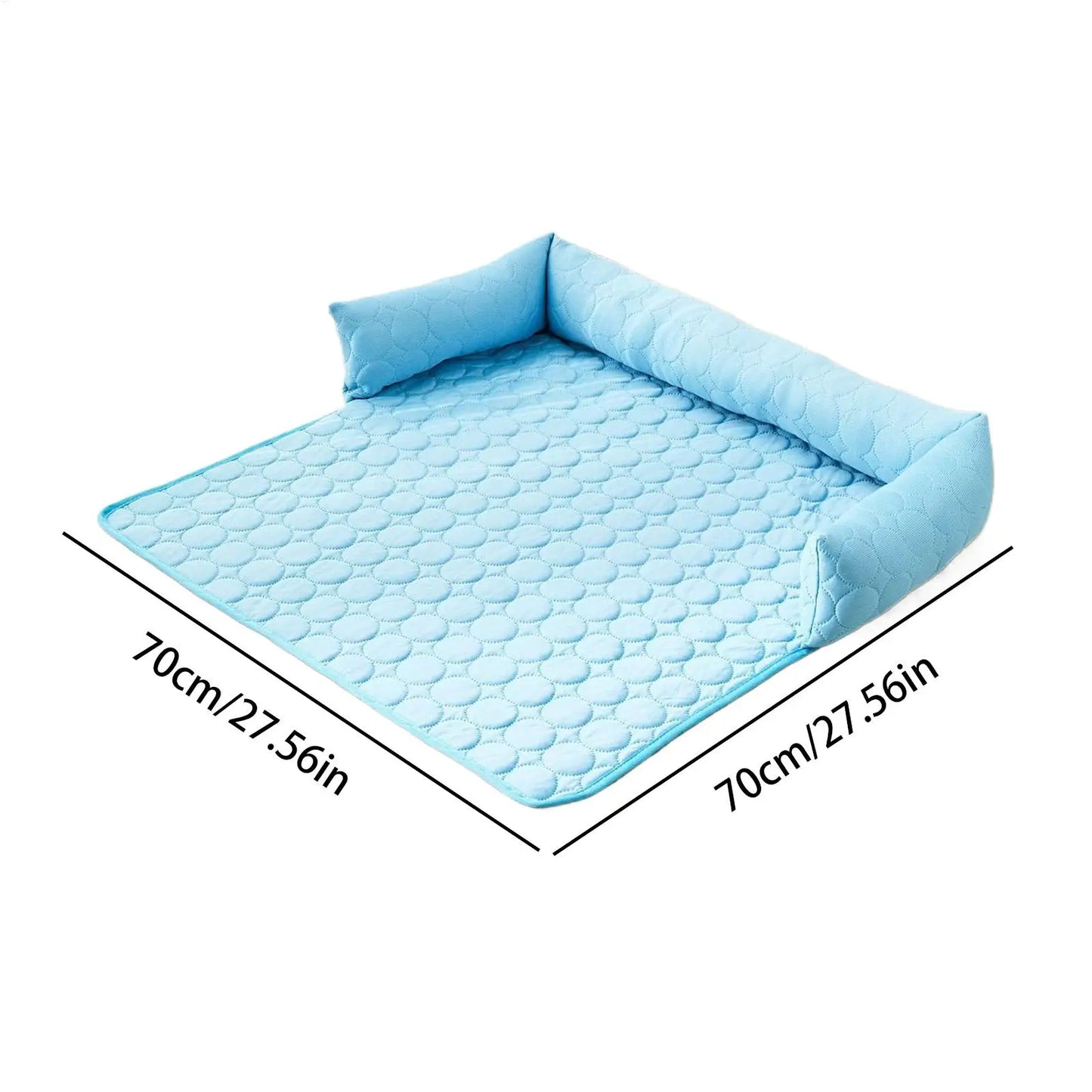 Cooling Dog Bed Mat Cooling Dog Sleep Pad for Car Seat