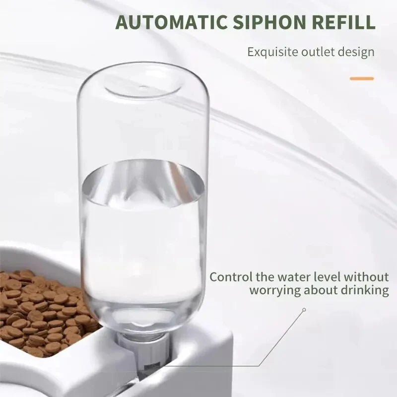 Automatic Drinking Love Pet Bowl Moisture-proof Cat Bowl Dog Basin Dual