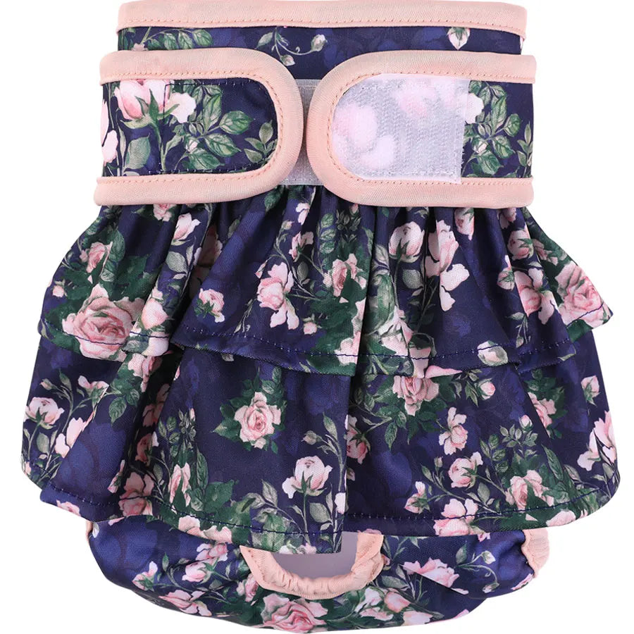 Adjustable Dog Diapers Female Reusable Washable Diapers Dog