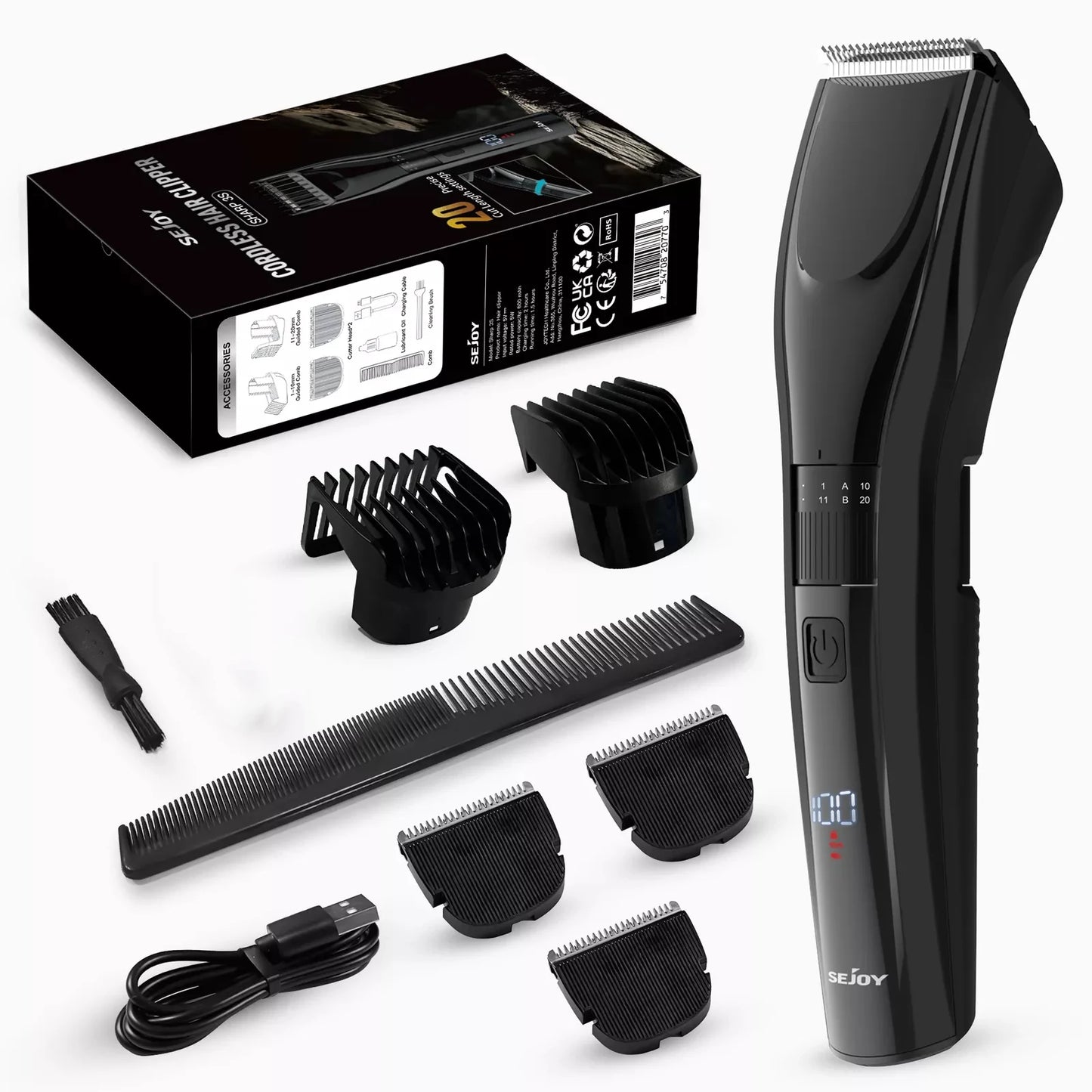 Pet Hair Clippers For Dog Cat