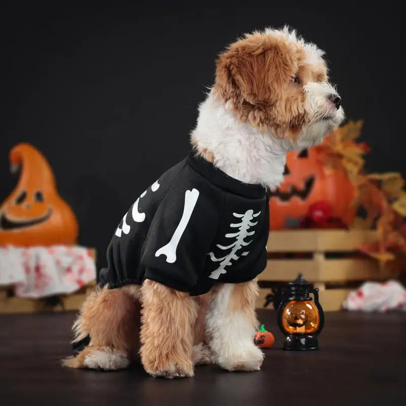 Halloween Pet Outfit Dress Up Pet Clothes Dog  Jumpsuit Pet Outfit