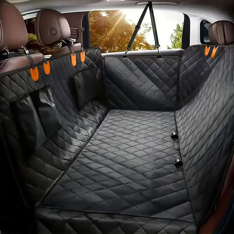 Dog Car Seat Cover for Pets 100% Waterproof Seat Cover Hammock Scratch Proof Nonslip