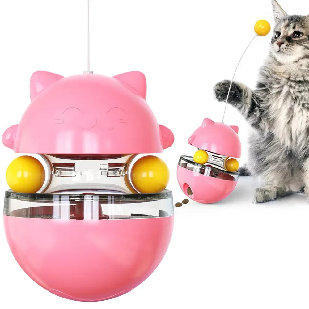Environmental- Two Layer Turntable Toy Cat Relieve Boredom Funny Cat Interactive Cat Toy Toddler toys Hierba gatera Flying bird
