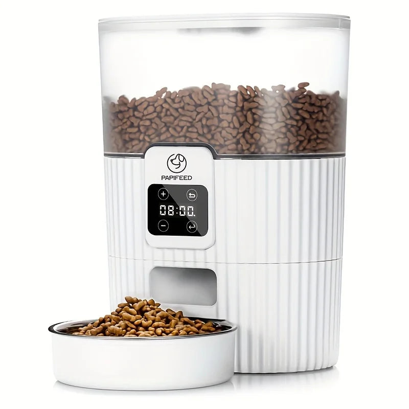 automatic  fixed feeding machine wifi remote smart  pet food dispenser