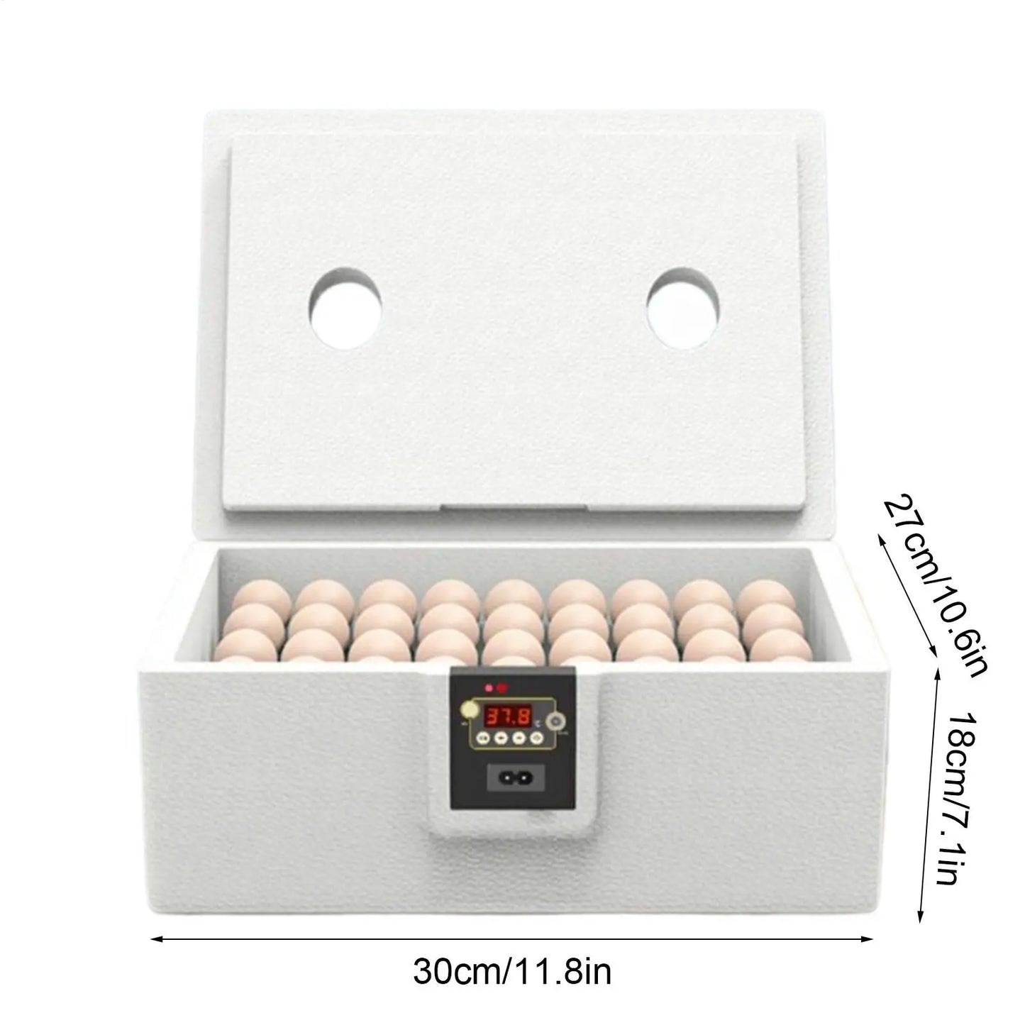 Full-Coverage Insulation Box Hatcher For Poultry Farm Function For Turkey Duck Quail Chickens