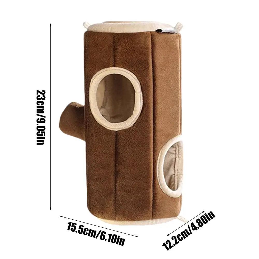 Small Animal Tube Cage House Hamster  Guinea Tunnel House Double Sided