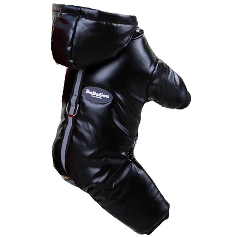 Thicken Warm Dog Jumpsuit Winter Pet Dogs Clothes  Coat Waterproof Hoodie