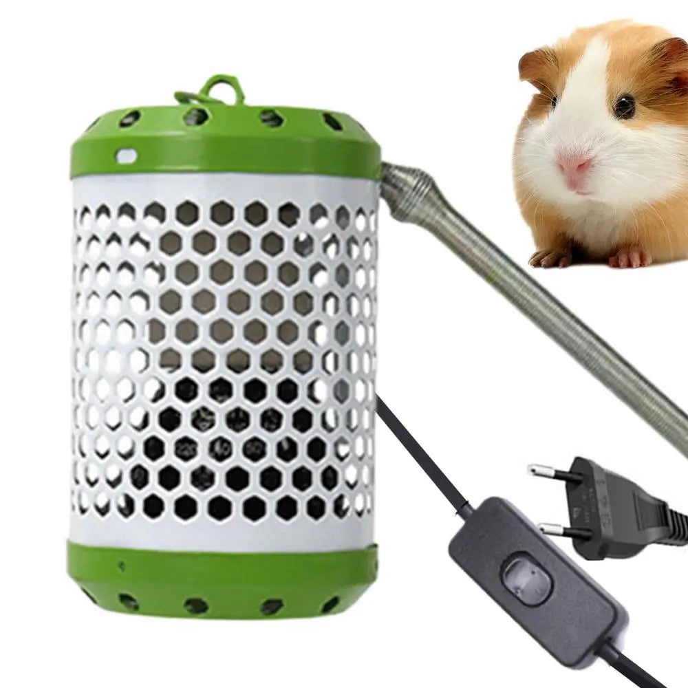 Anti-Scald Heating Lamp Holder Cage Accessories Bird Supplies Mesh Cage