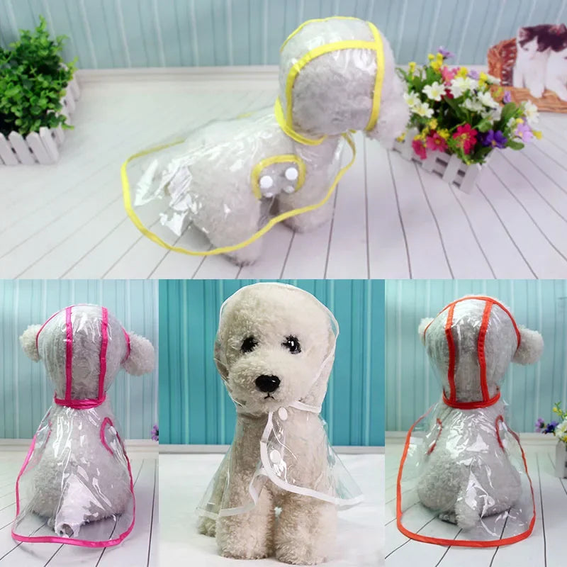Waterproof Transparent Raincoats XS-XL