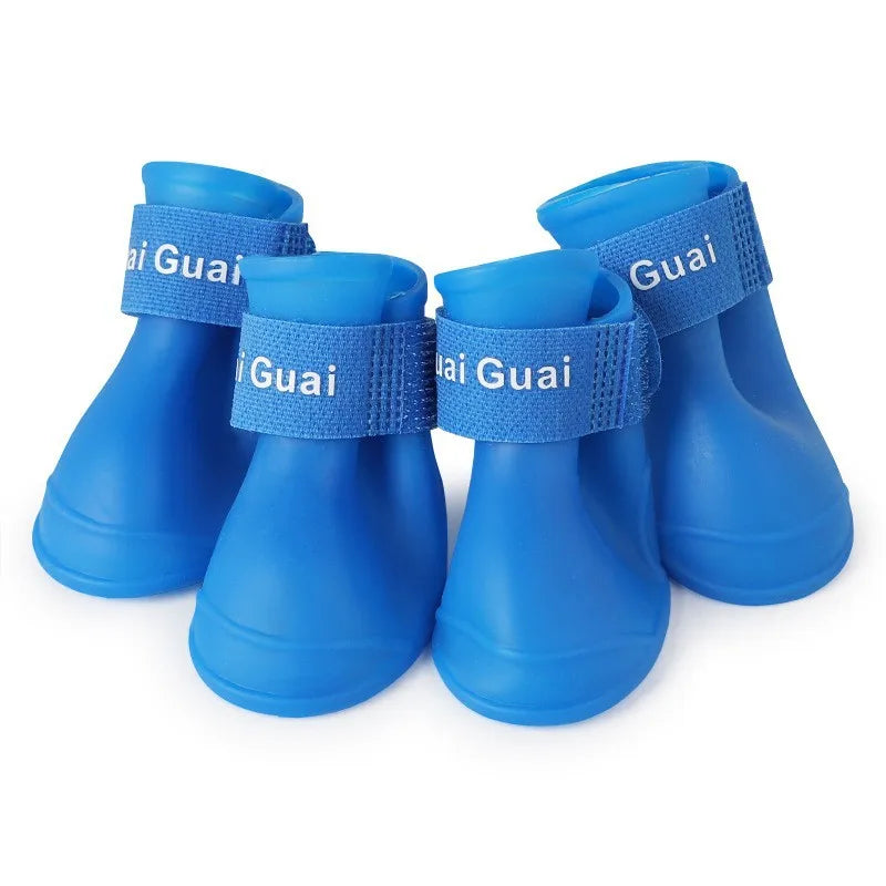 Pet WaterProof Rainshoe Anti-slip Rubber Boot