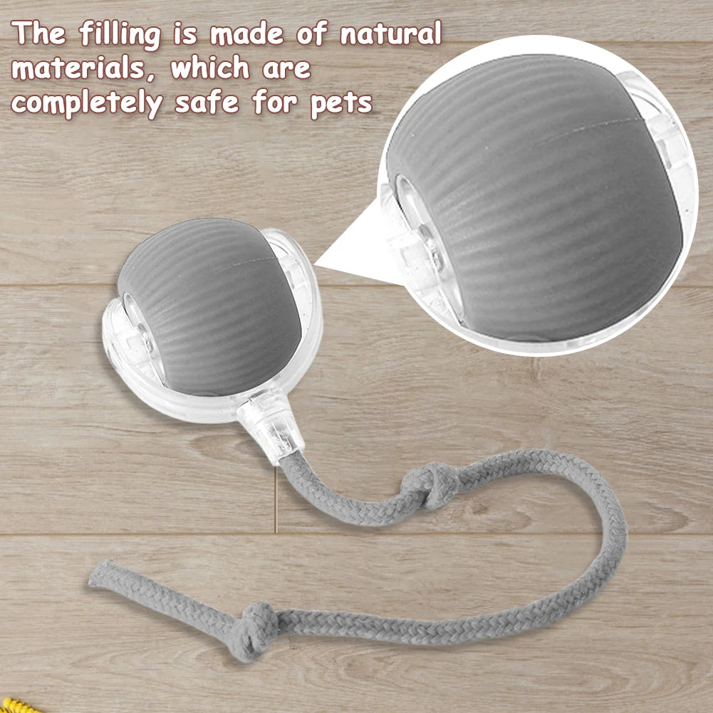 1PCS Cat Interactive Rechargeable Self Rotating Ball