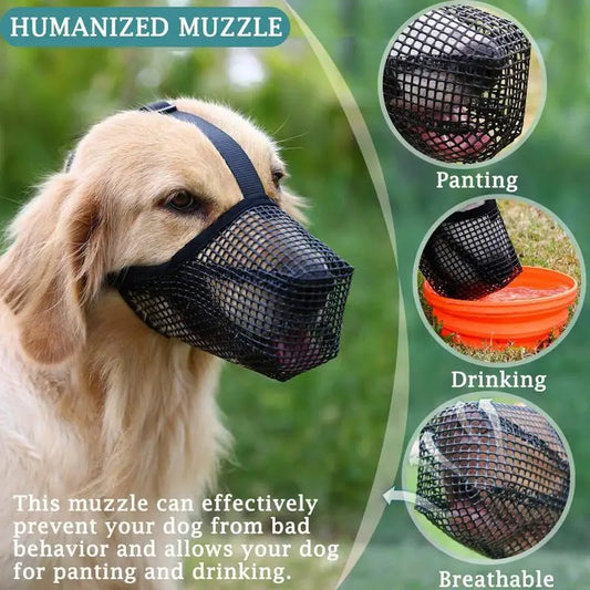 Pet Dog Muzzles Adjustable