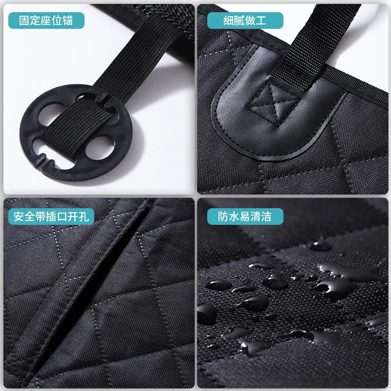 Car Seat Cover Waterproof Pet  Carriers Travel Mat Hammock  Rear Back Protector Safety Pad