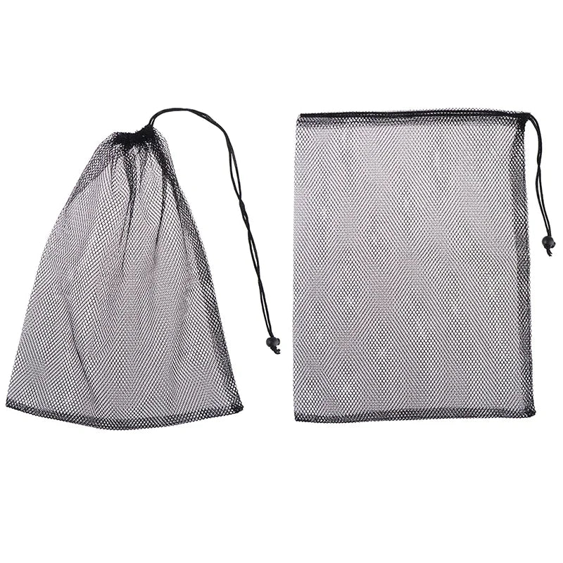 4pc Aquarium Filter Bag Fish Tank Mesh Bag Net Pond Bio Ball Active Carbon Isolation Beta fish tank Fish box Aquarium lamp