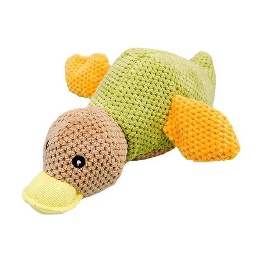 Stuffed Squeaky Duck Dog Toy