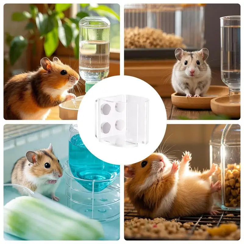 Hamster Cage Water Bottle Holder