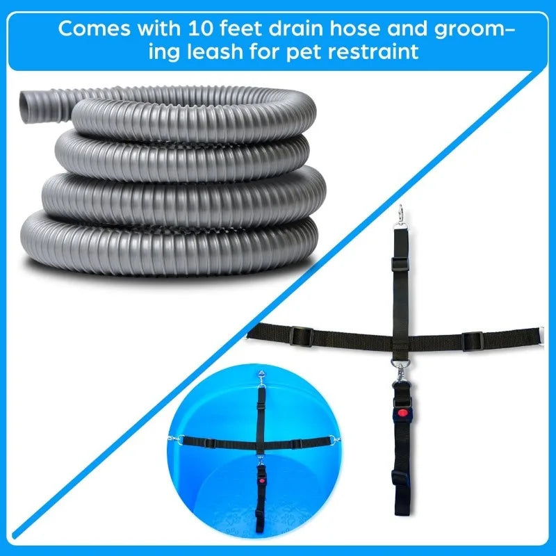 45" Pet Grooming Bathtub Dog Wash Station | Heavy Duty Bathing Tub (Bathtub Only)