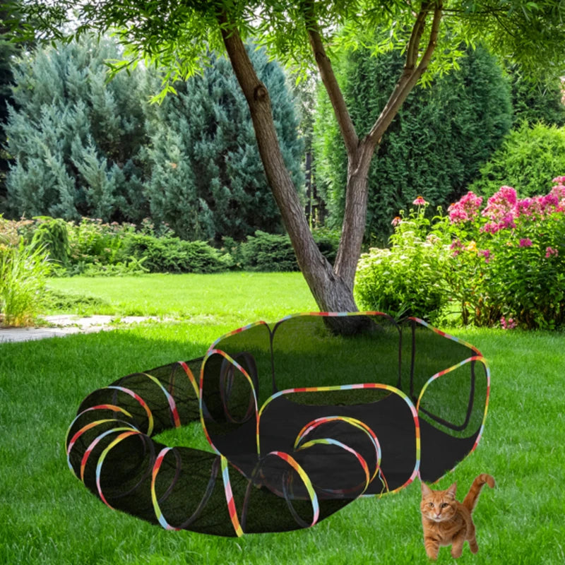 Outdoor Cat Cage Tunnel Enclosure