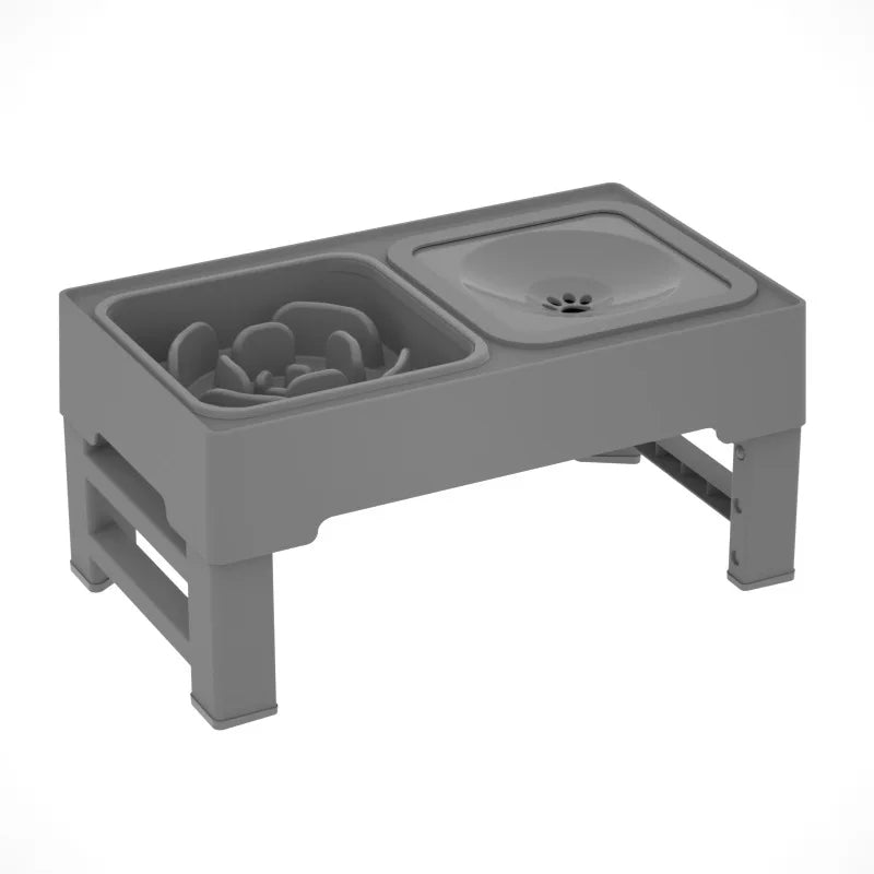 3 In 1 Pet Dog Stainless Steel Bowls