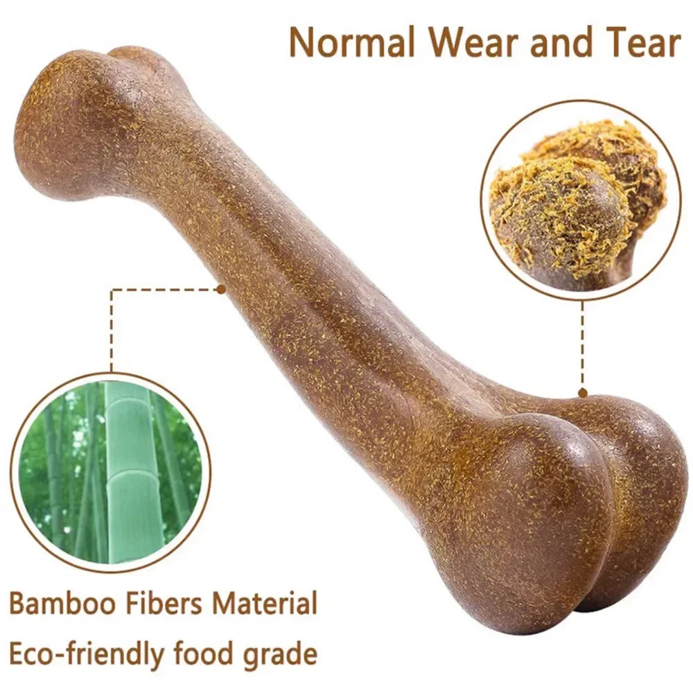 Nearly Indestructible Natural Non-Toxic Anti-bite Puppy Toys For Dogs Pet Chew Game Dental