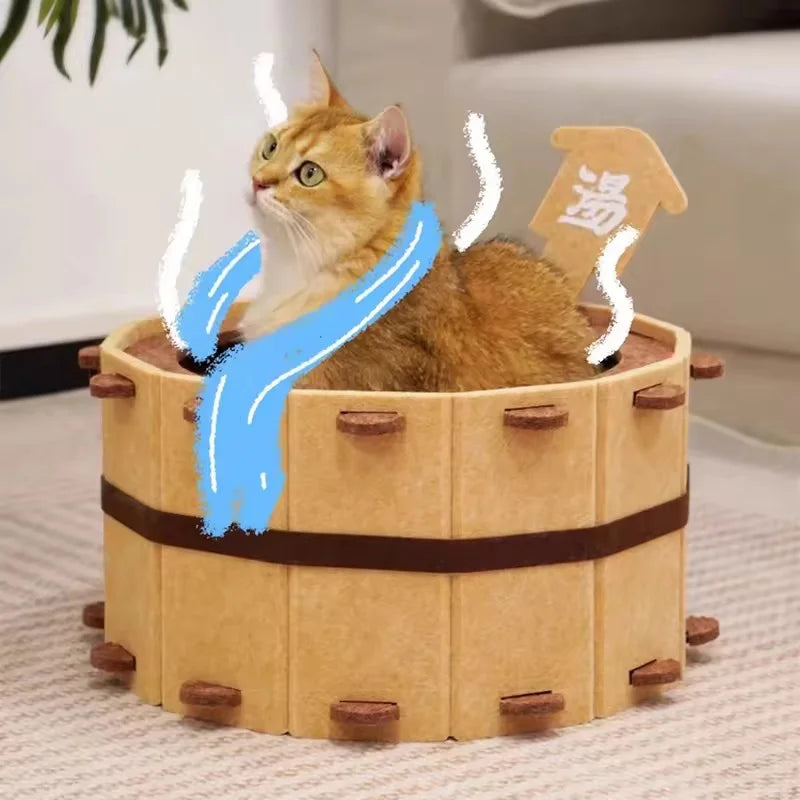 Sturdy Soft Comfortable Pet Nest Four Seasons Bathtub Cat House