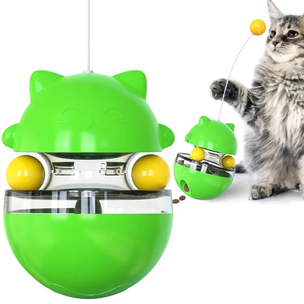 Environmental- Two Layer Turntable Toy Cat Relieve Boredom Funny Cat Interactive Cat Toy Toddler toys Hierba gatera Flying bird
