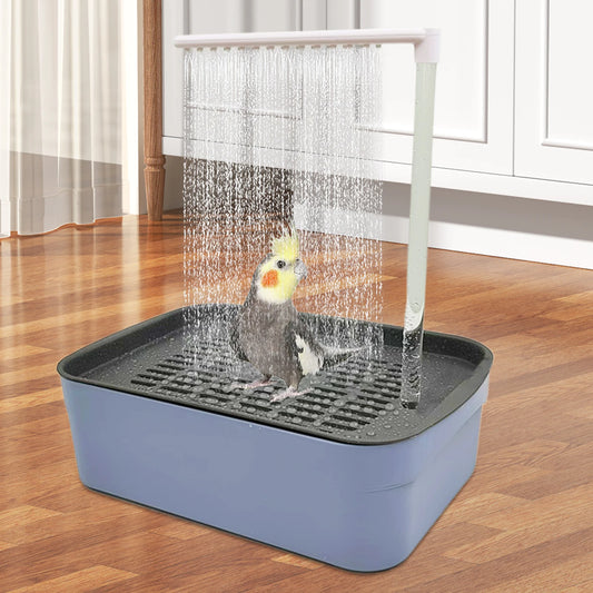 Parrot Circulation Shower Pet Bird Bathtub