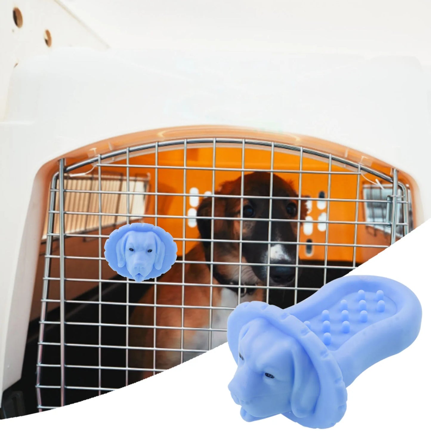 Dog Training Aid Dog Treat Toy Dog Crate Training Tools Multifunctional Licking Groov Toy Dog