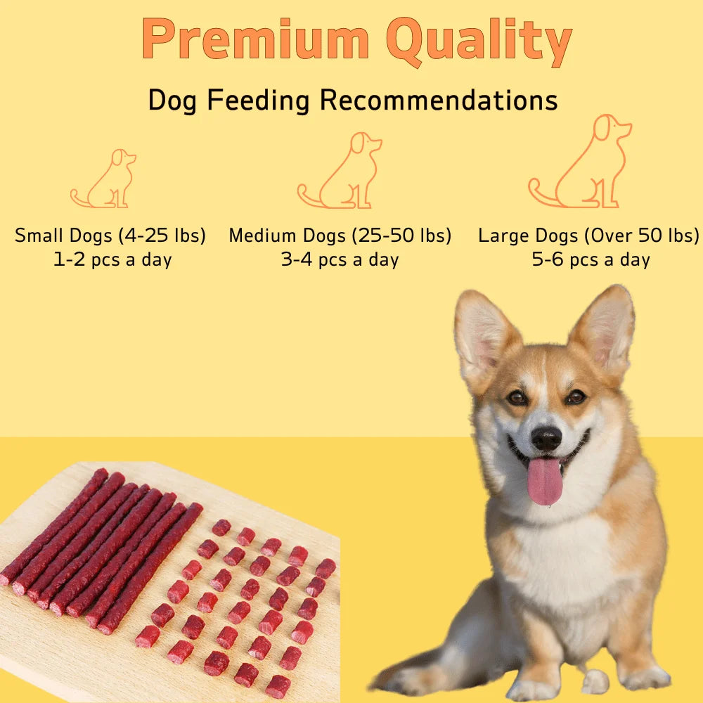 Beef Stick, All Natural Ingredients, Natural Dog Treats,