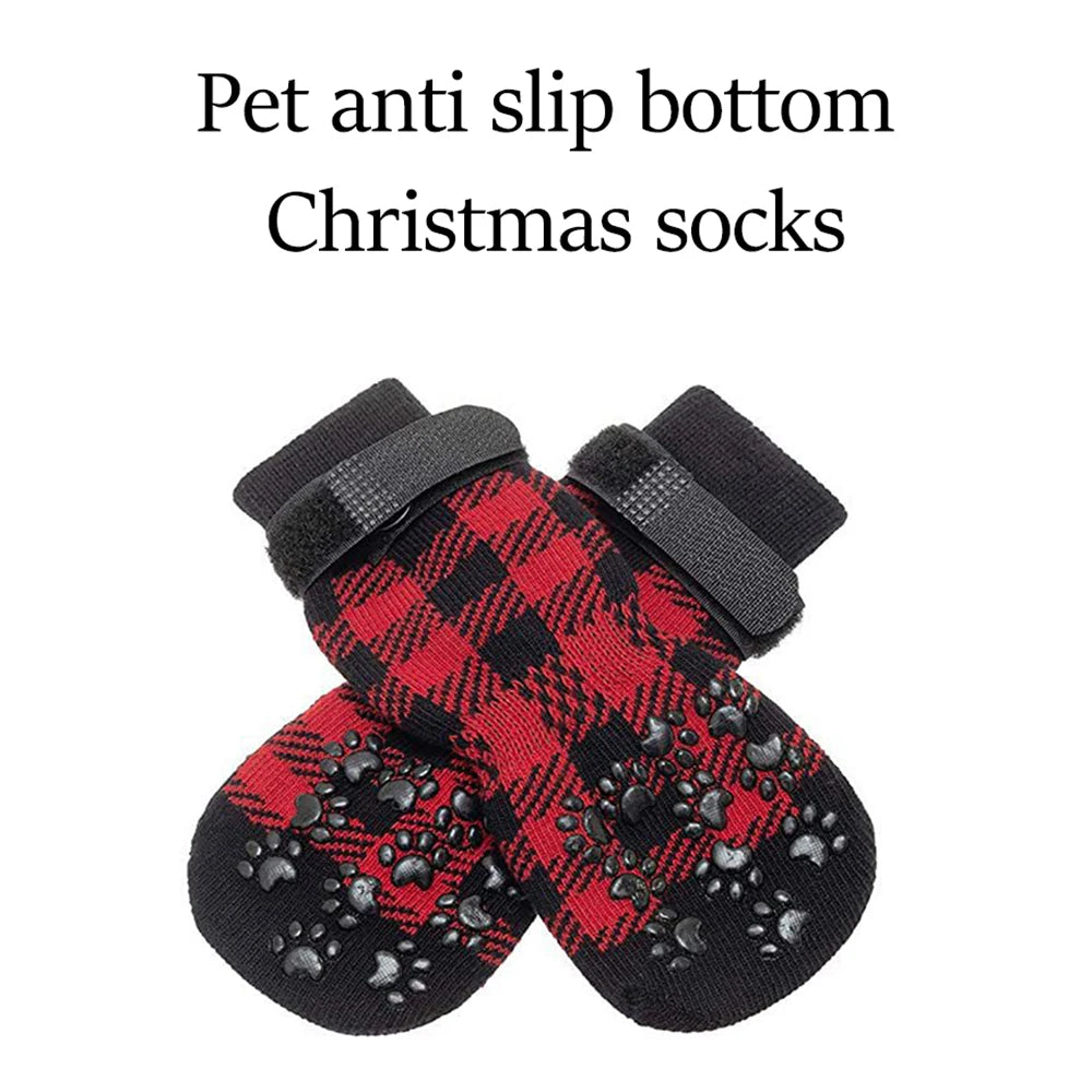 Pet Socks Foot Cover Cat And Dog Socks Outdoor Non-Slip Waterproof Shoes