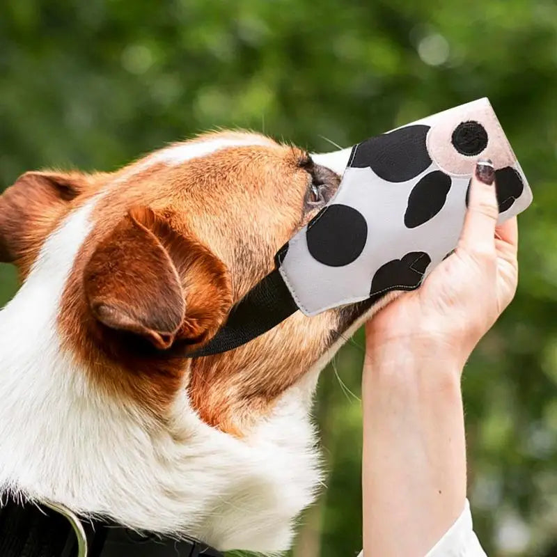 Dog Muzzle Guard Breathable Pet Muzzle Adjustable Loop Dog Mouth Guard Cover For Dachshund Beagle German Shepherd