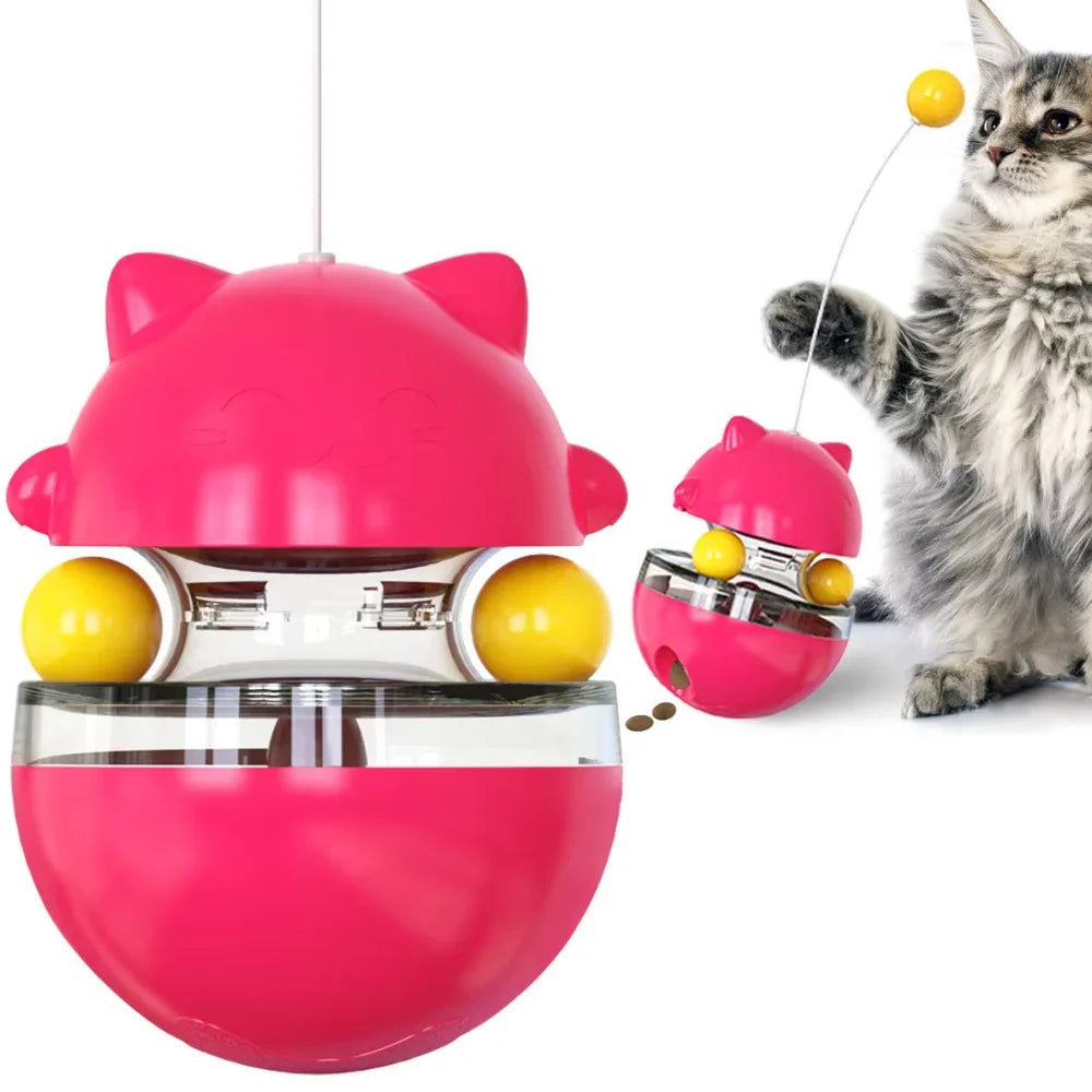 Environmental- Two Layer Turntable Toy Cat Relieve Boredom Funny Cat Interactive Cat Toy Toddler toys Hierba gatera Flying bird