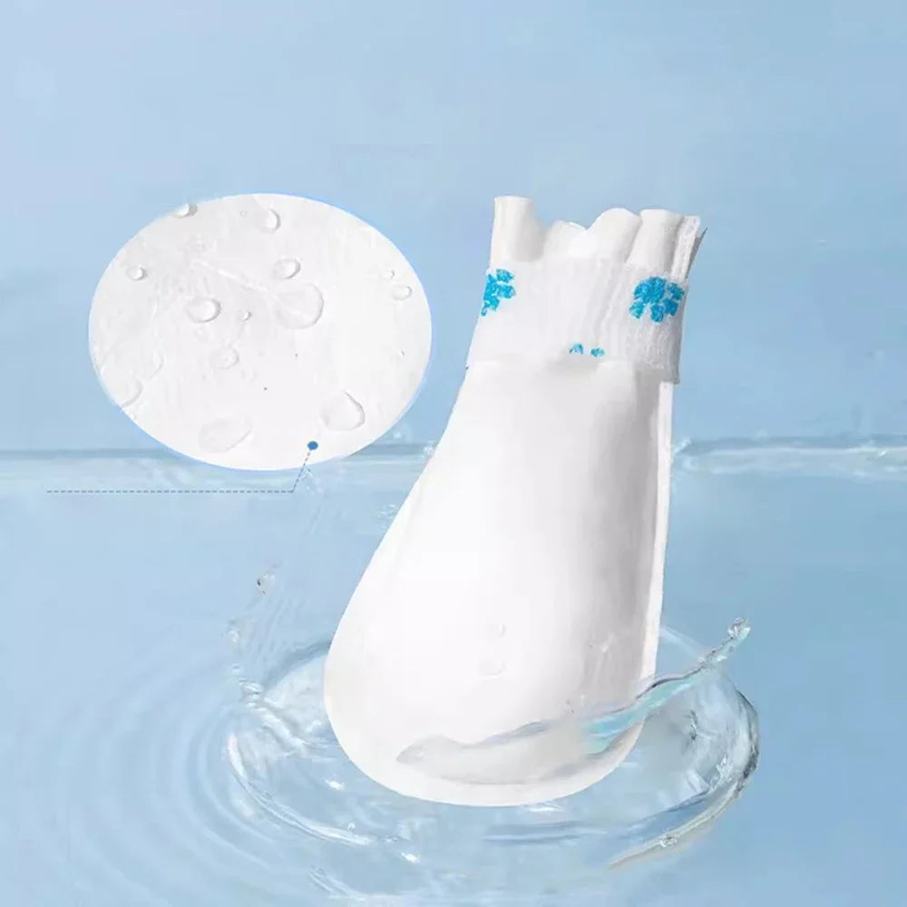 20pcs Dog Disposable Shoe Covers Dog Outdoor Anti Dirt Foot Covers