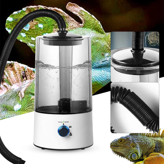 Pet Humidifier Mist with Telescopic Hose, Reptile Humidifier Machine for Home, Pet Store